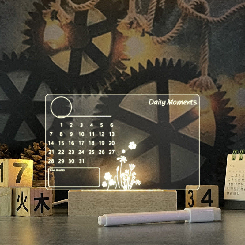 Creative Note Board Creative Led Night Light USB Message Board Holiday Light With Pen Gift For Children Girlfriend Decoration Night Lamp Emporium Discounts 5 Daily Products Or Gadgets Per Day