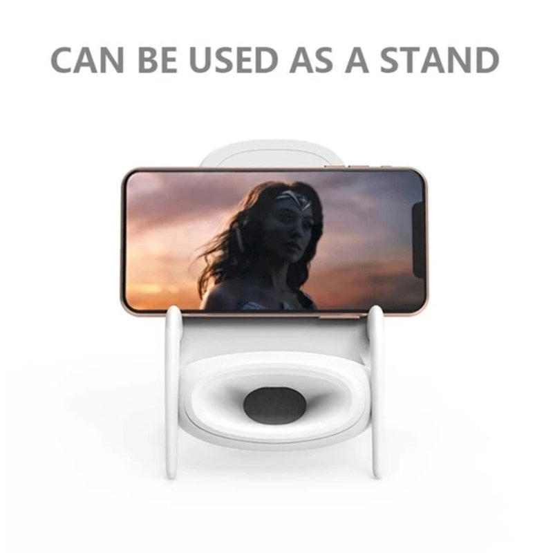 Portable Mini Chair Wireless Charger Supply For All Phones Multipurpose Phone Stand With Musical Speaker Function Charger Emporium Discounts 5 Daily Products Or Gadgets