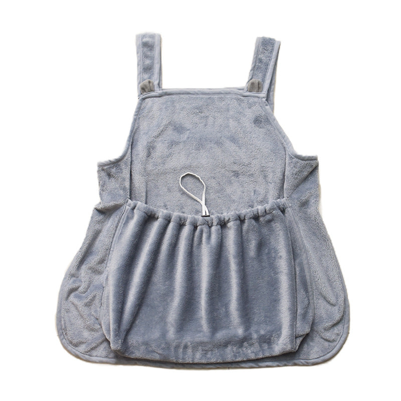 Products Touch The Cat Clothes Pets Apron Non-stick Anti-grab Soft Plush Camisole Pinafore For Pets Emporium Discounts