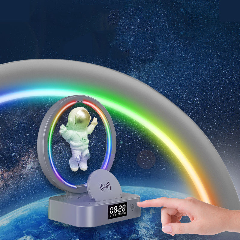 Magnetic Levitation Bluetooth Speaker Astronaut Home RGB Mini Radio TWS Sound Box Outdoor Wireless Subwoofer TF AUX USB Emporium Discounts