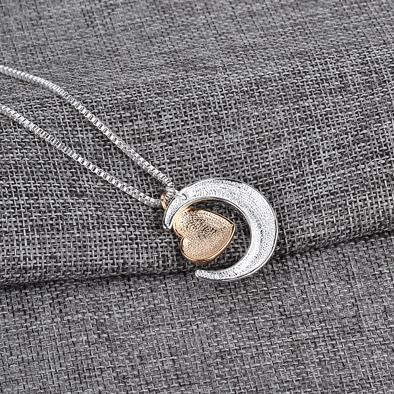 Mother's Day Necklace Love Pendant i Love You Mom Sweater Chain Necklace Emporium Discounts