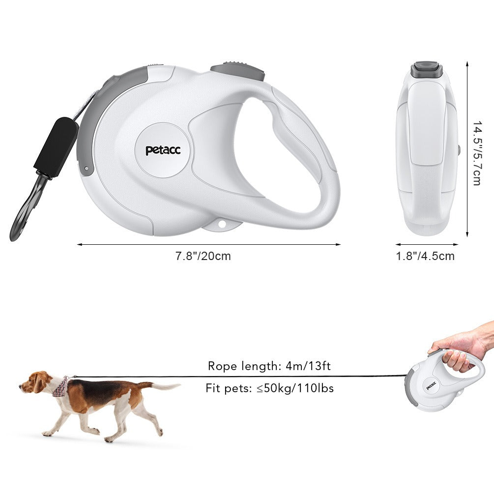 Pet Automatic Retractable Dog Leash Retractable Pet Supplies Reflective Dog Walking Rope Explosion-Proof Punch Not Stuck Rope Emporium Discounts 5 Daily Products Or Gadgets Per Day