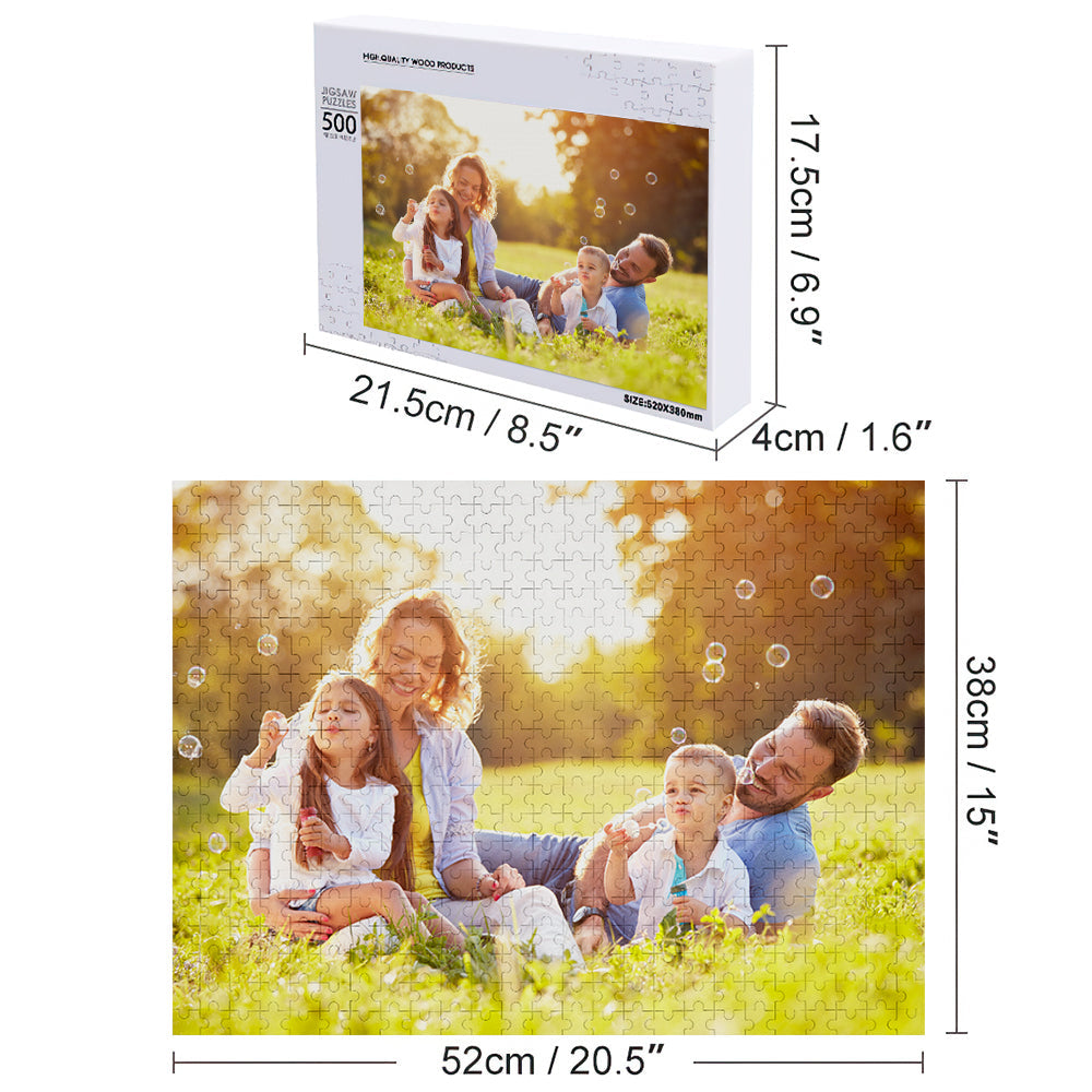 Custom Wooden Jigsaw Puzzle - 5 Size Emporium Discounts