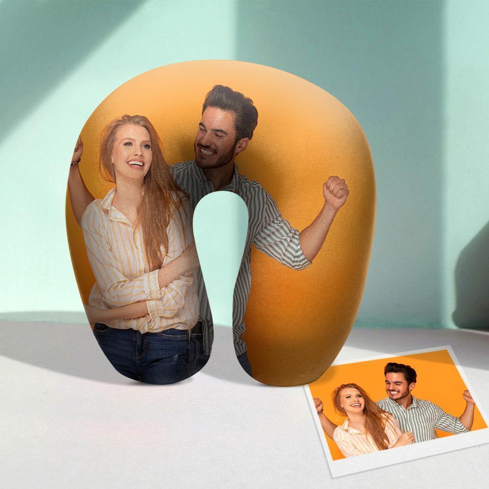 Customized Photo U-Shaped Travel Neck Pillow Comfortable Nursing Pillow Emporium Discounts