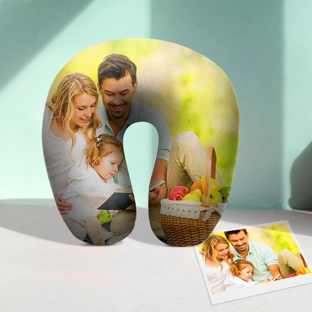 Customized Photo U-Shaped Travel Neck Pillow Comfortable Nursing Pillow Emporium Discounts