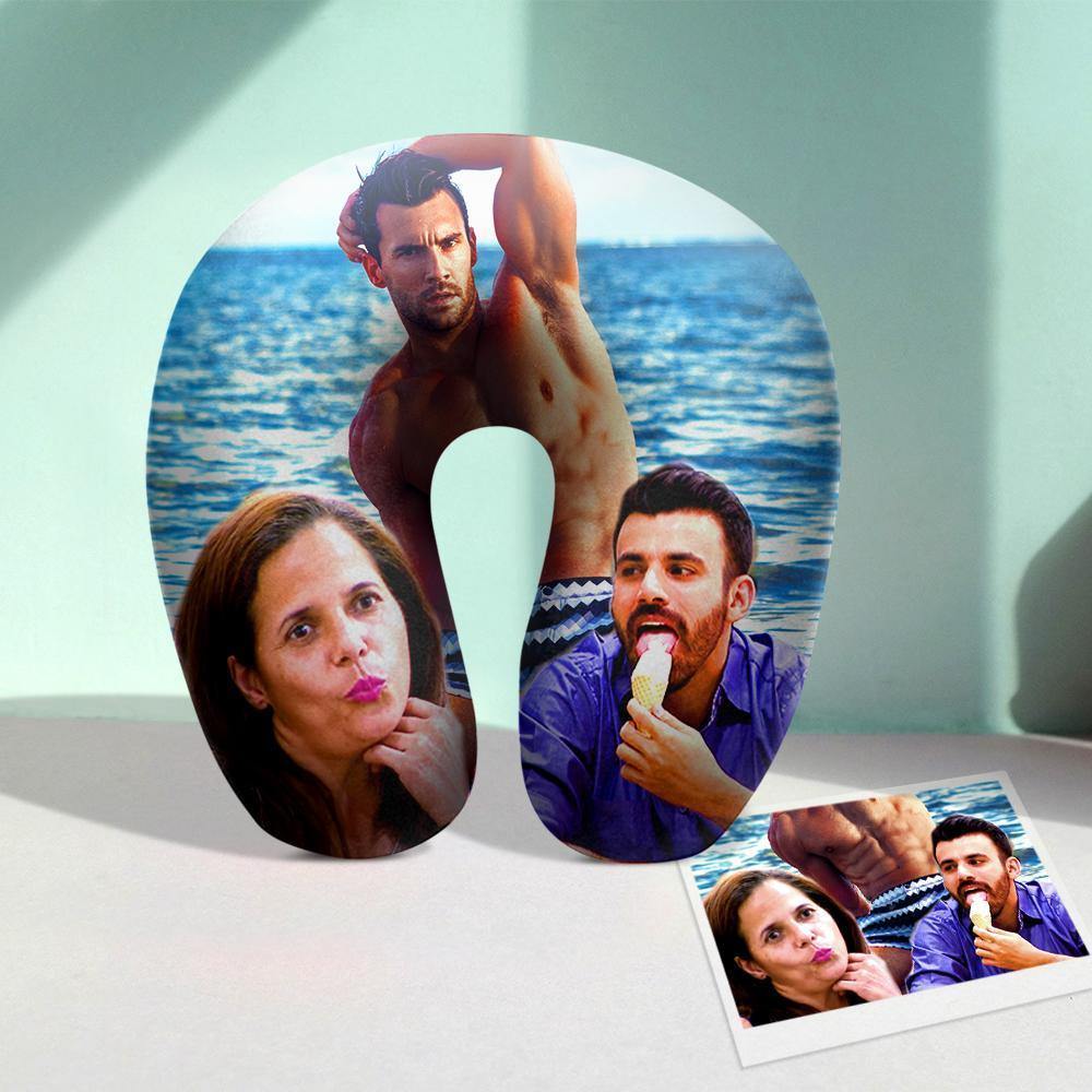 Customized Photo U-Shaped Travel Neck Pillow Comfortable Nursing Pillow Emporium Discounts