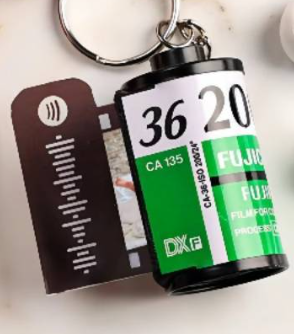 Memory Time Film Album Key Chain