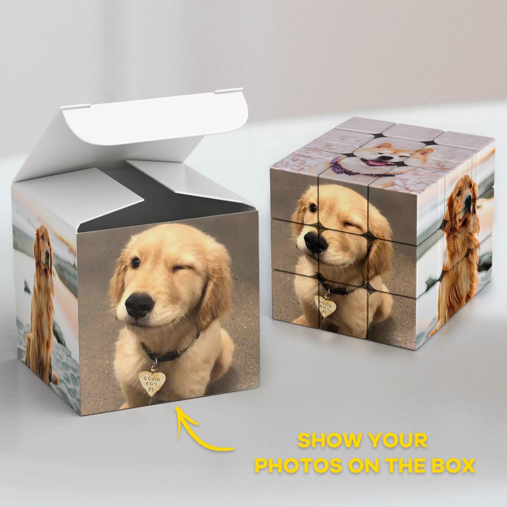 Customized Multi Photo Rubik's Cube Mother's Day Gift Emporium Discounts