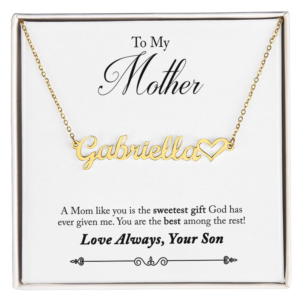 To My Mother Love Always Your Son Emporium Discounts