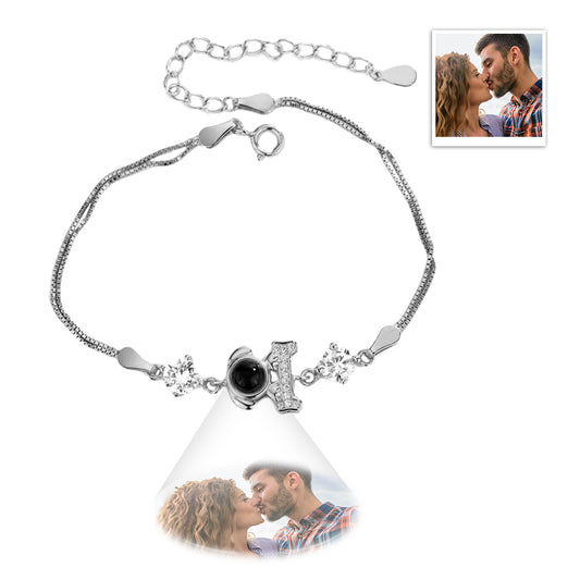 Personalized Dog Pendant Photo Projection Bracelet 925 Sterling Silver Emporium Discounts
