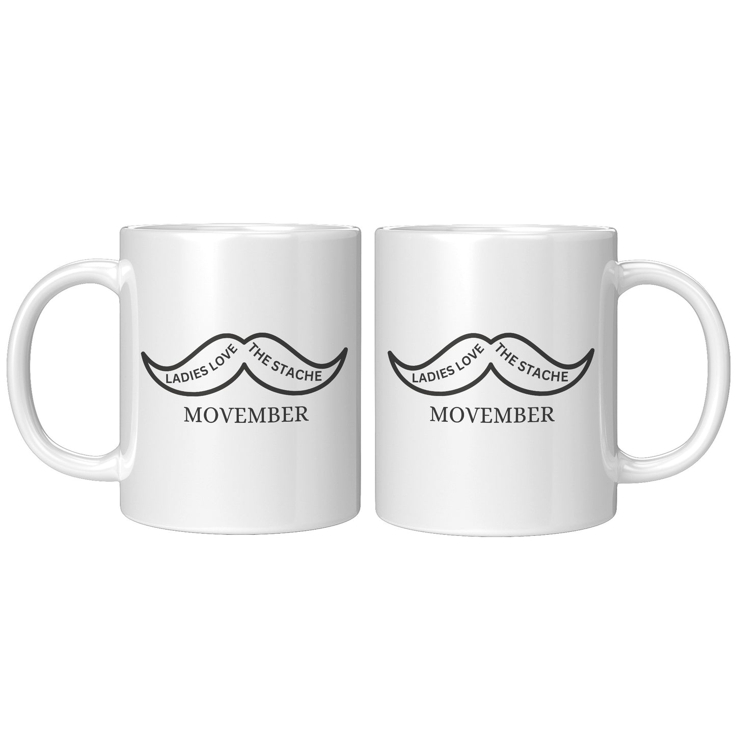 11oz Accent Movember Mug Design 1
