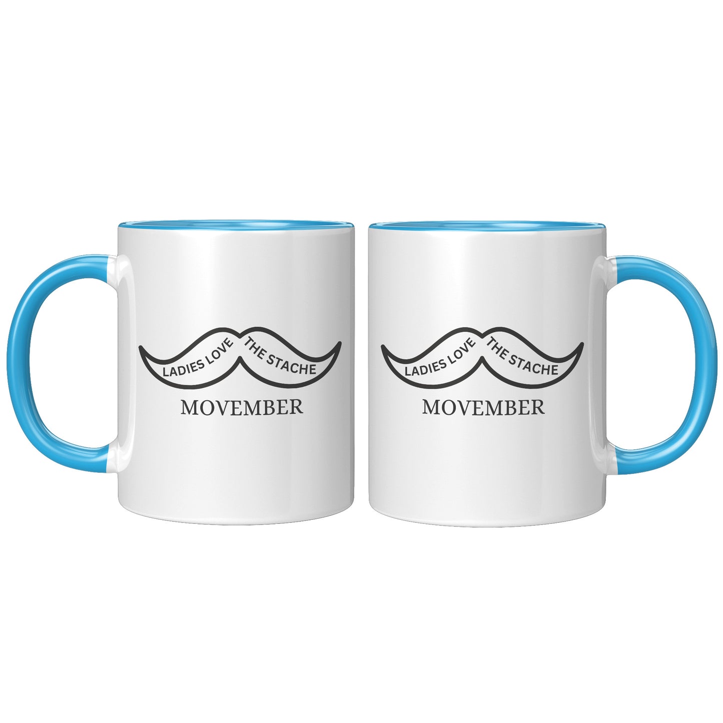 11oz Accent Movember Mug Design 1