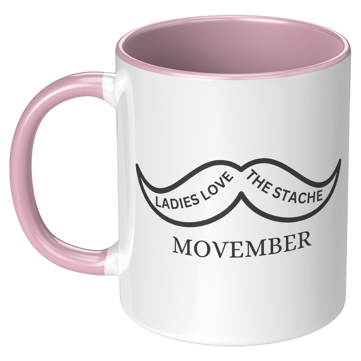 11oz Accent Movember Mug Design 1