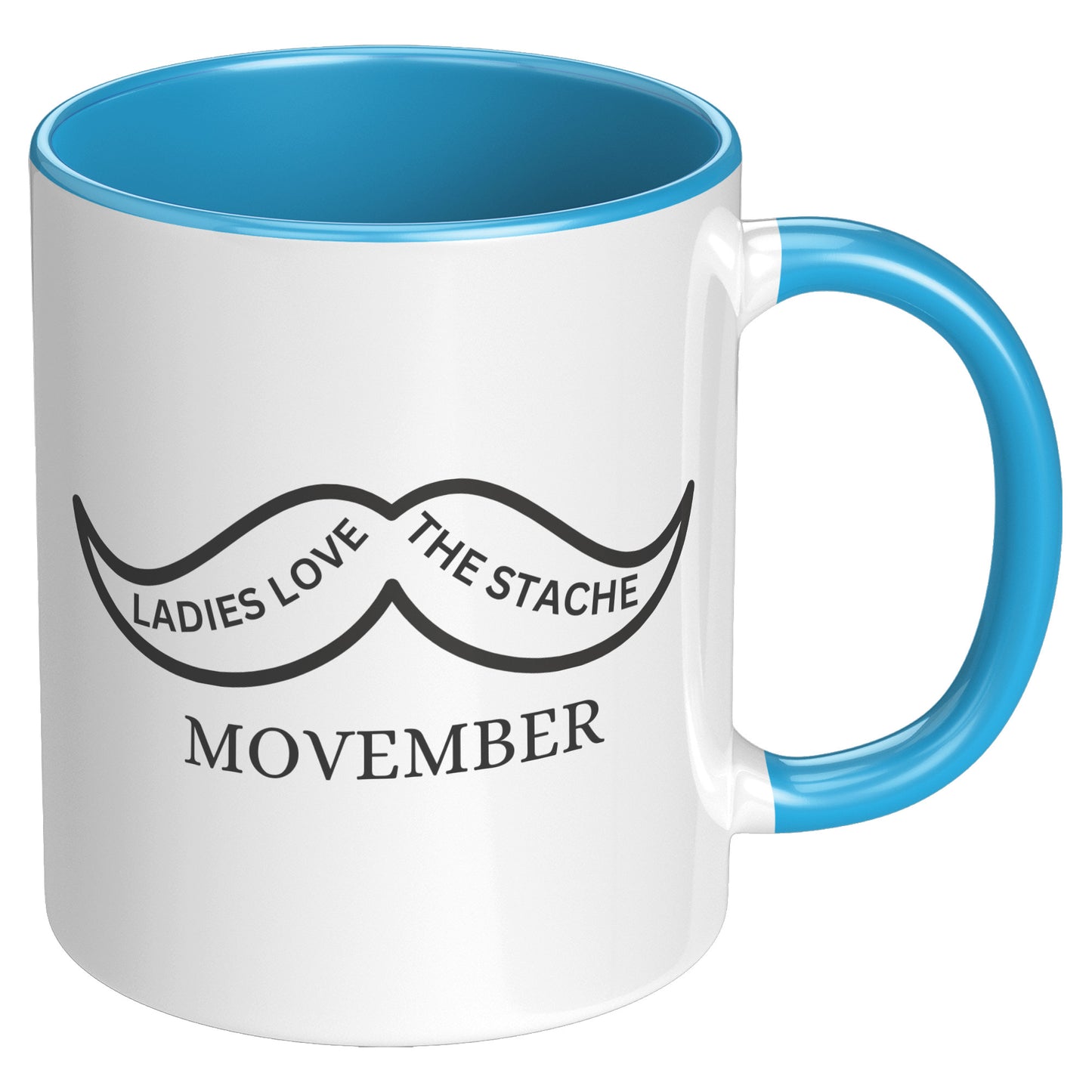 11oz Accent Movember Mug Design 1