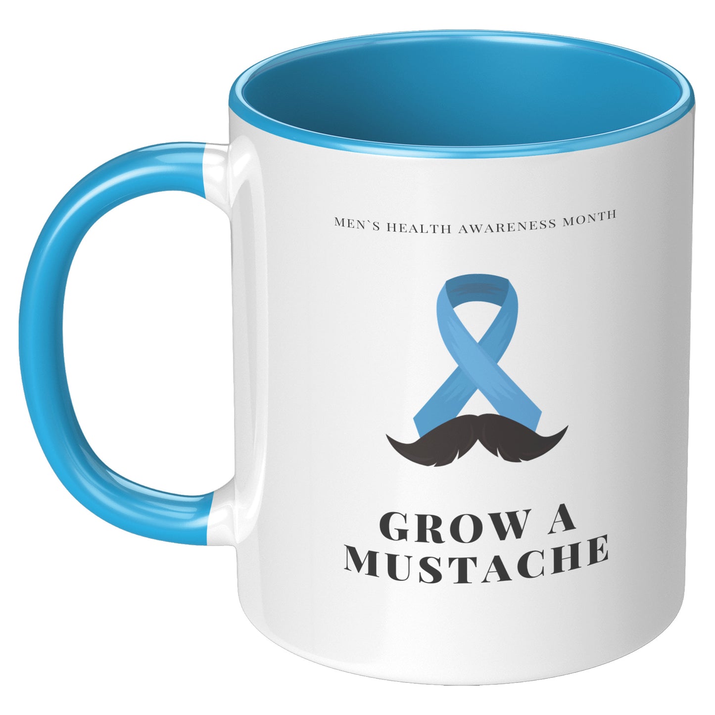 11oz Accent Movember Mug Design 3