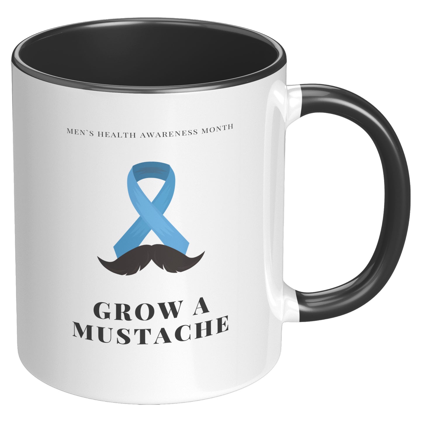 11oz Accent Movember Mug Design 3