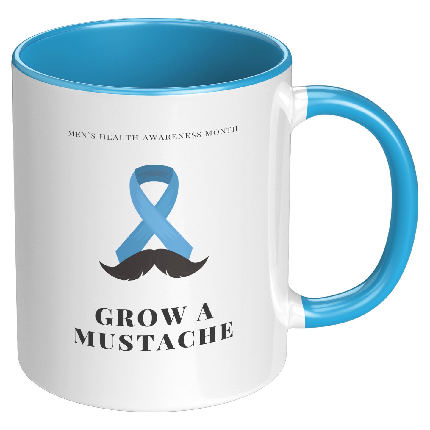 11oz Accent Movember Mug Design 3