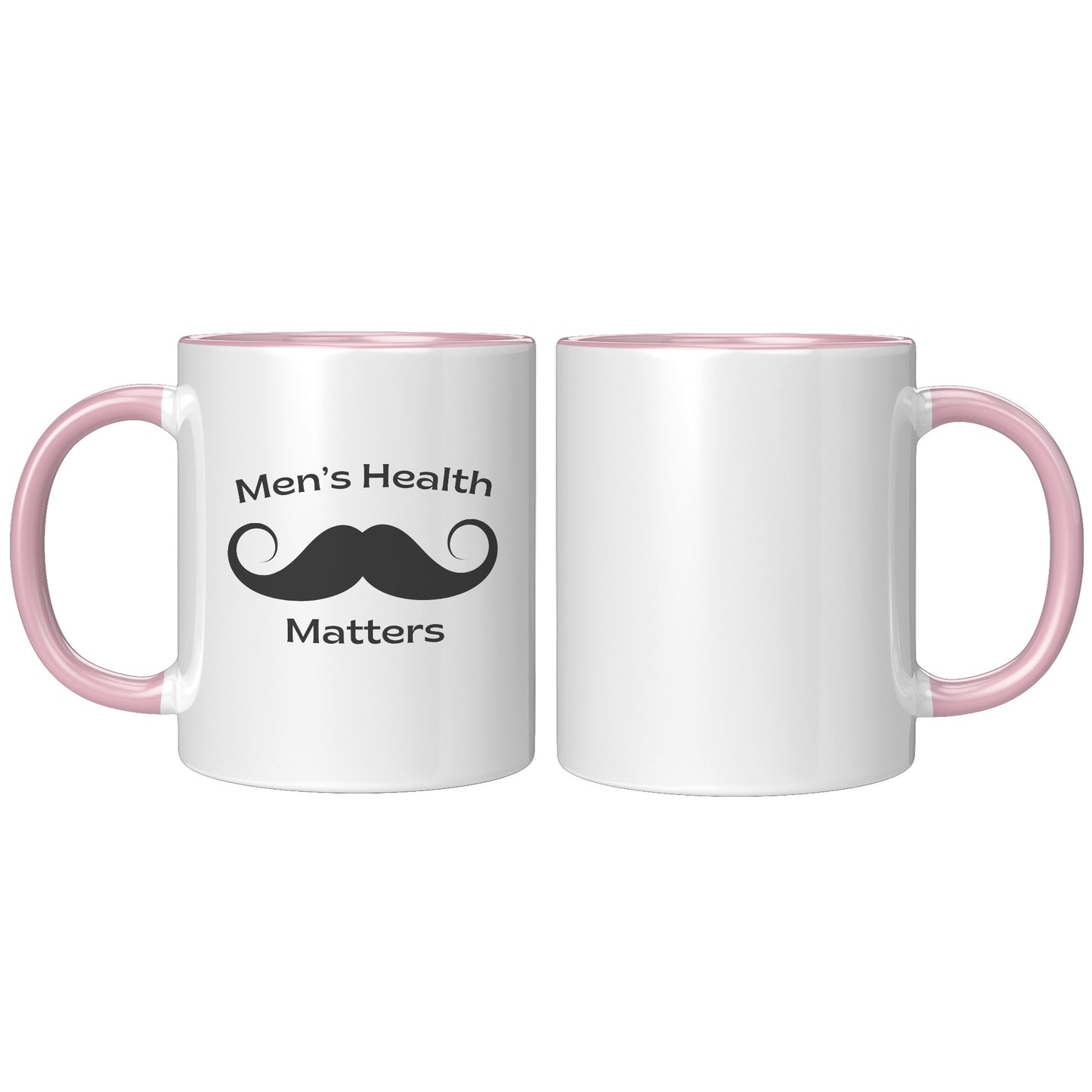 11oz Accent Mug Movember Men's Health Matters Left-Handed