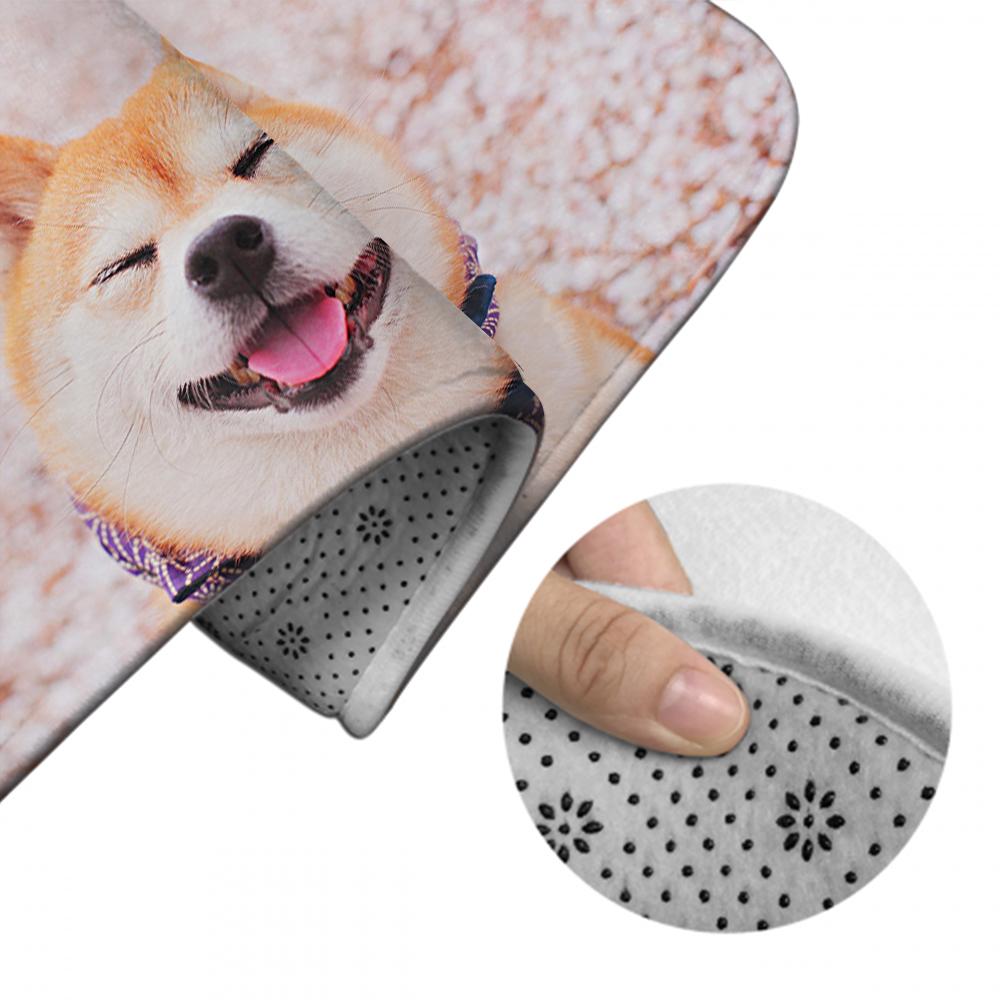 Custom Photo Bathroom Rug Set 3 Piece Personalized Non Slip Bath Mat Emporium Discounts