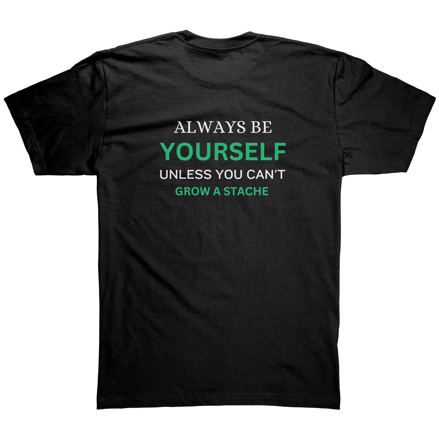 American Apparel Mens Shirt Movember Back print