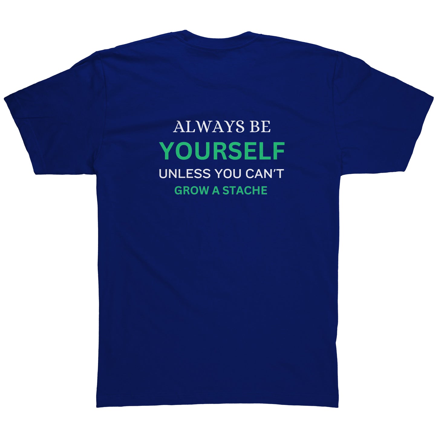 American Apparel Mens Shirt Movember Back print