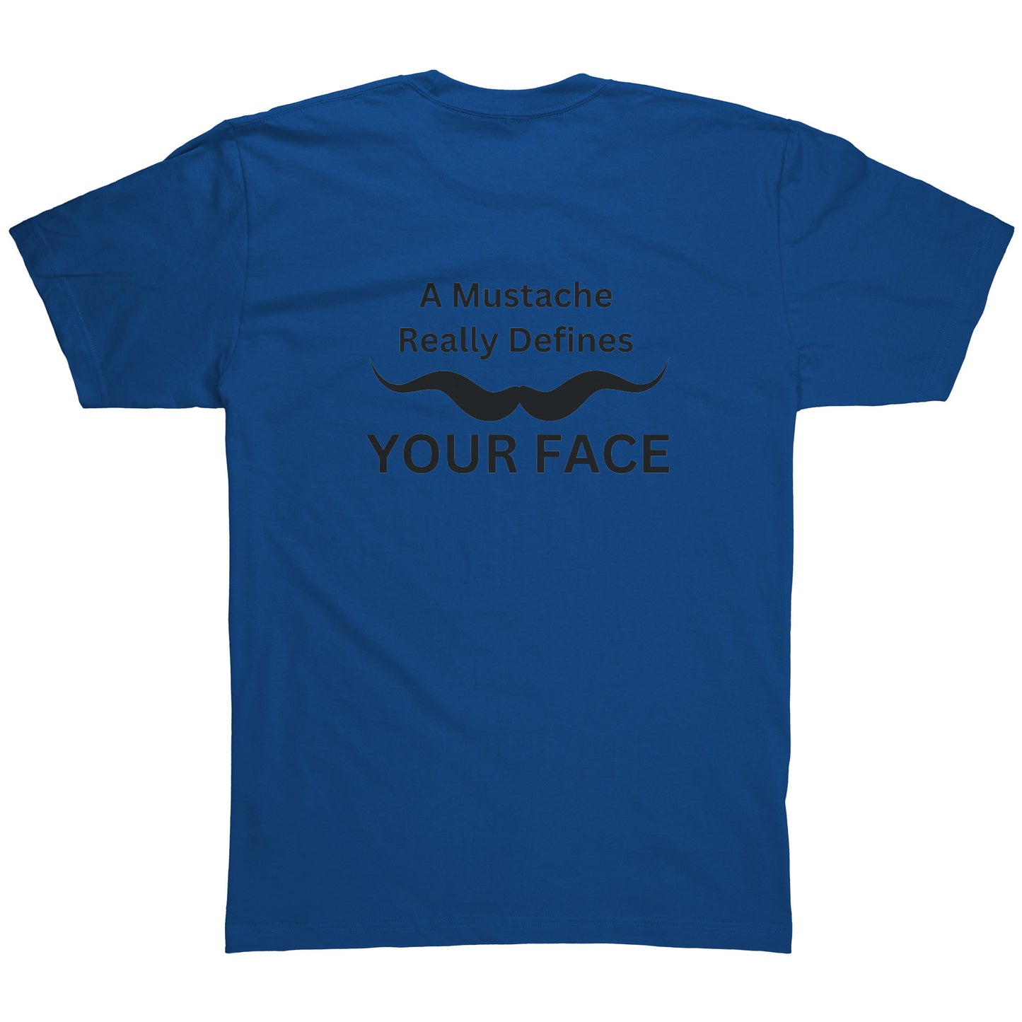 American Apparel Mens Shirt Movember Back print Design 2