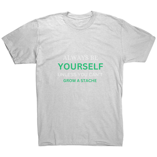 American Apparel Mens Shirt Movember Front print