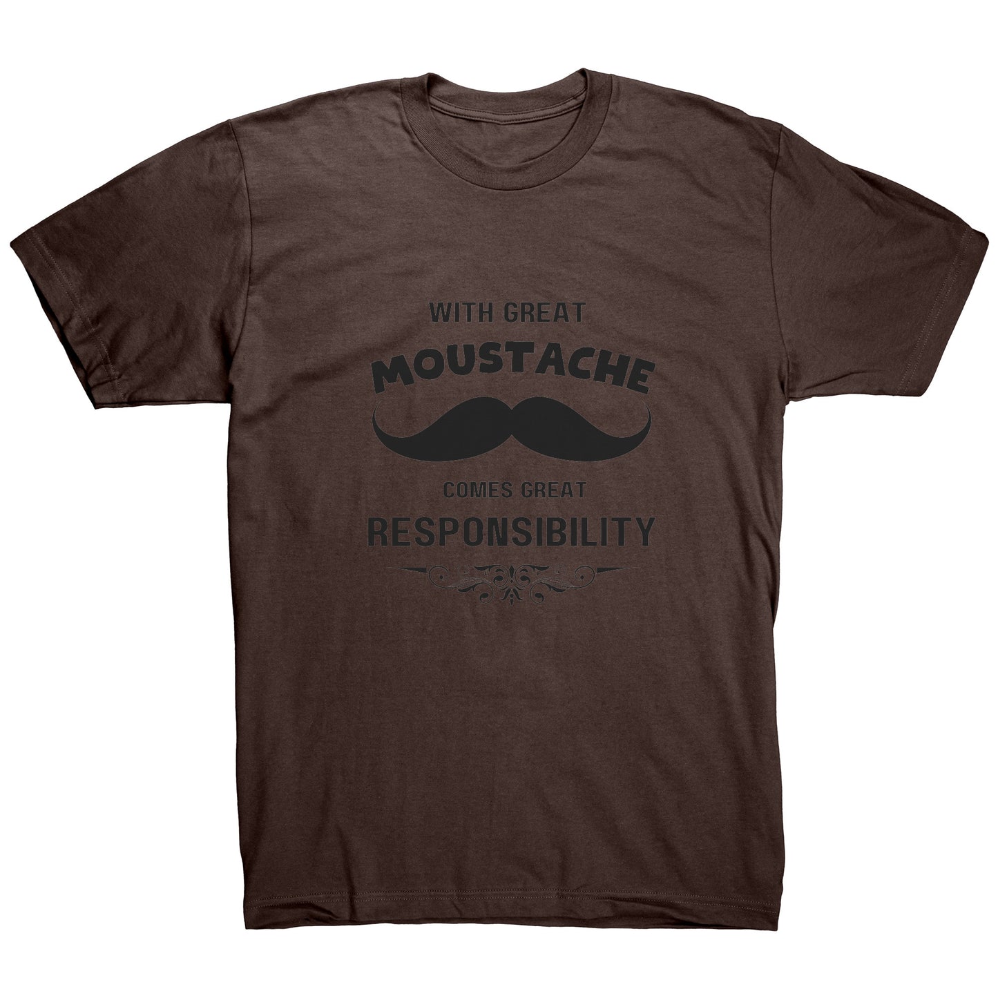 American Apparel Mens Shirt Movember Front print Design 3