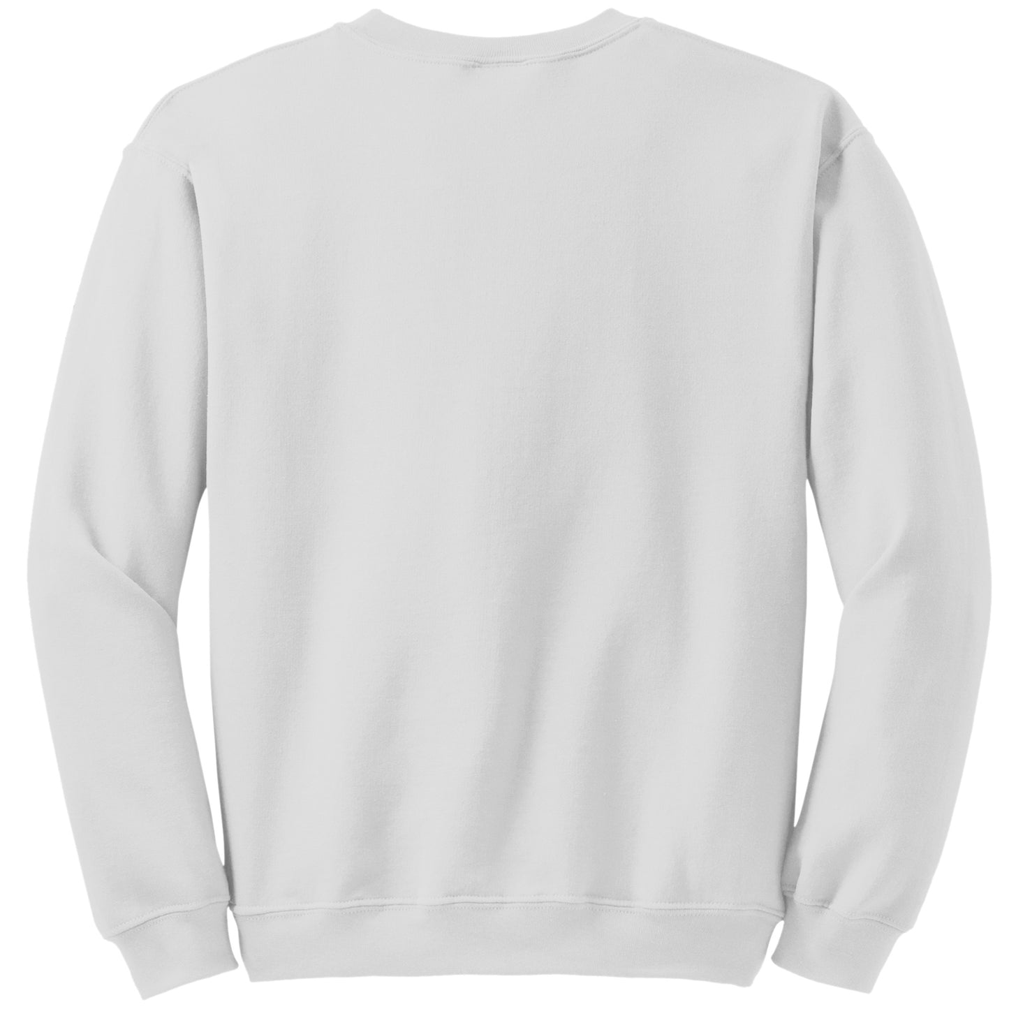 GILDAN CREWNECK SWEATSHIRT Movember Let It GROW Back & Chest Print