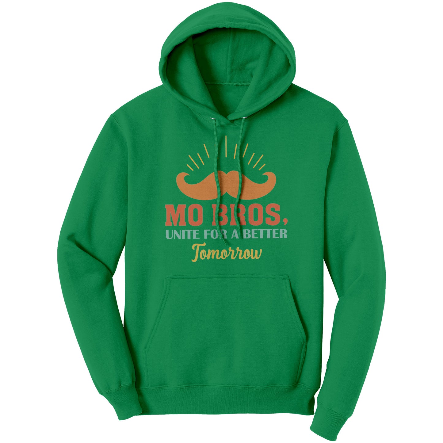 GILDAN CREWNECK SWEATSHIRT Movember MO BROS UNITE FOR A BETTER TOMORROW Front Print