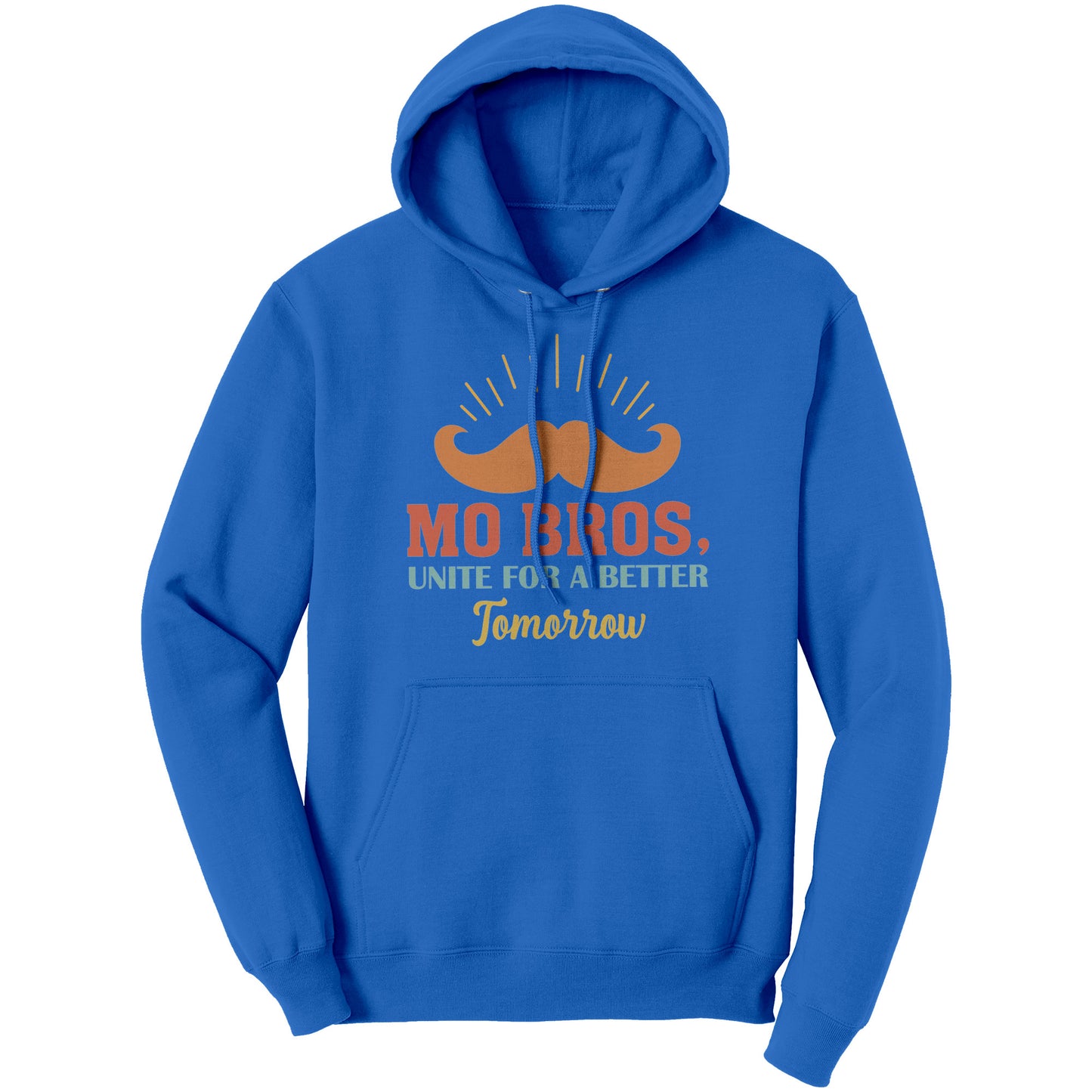 GILDAN CREWNECK SWEATSHIRT Movember MO BROS UNITE FOR A BETTER TOMORROW Front Print