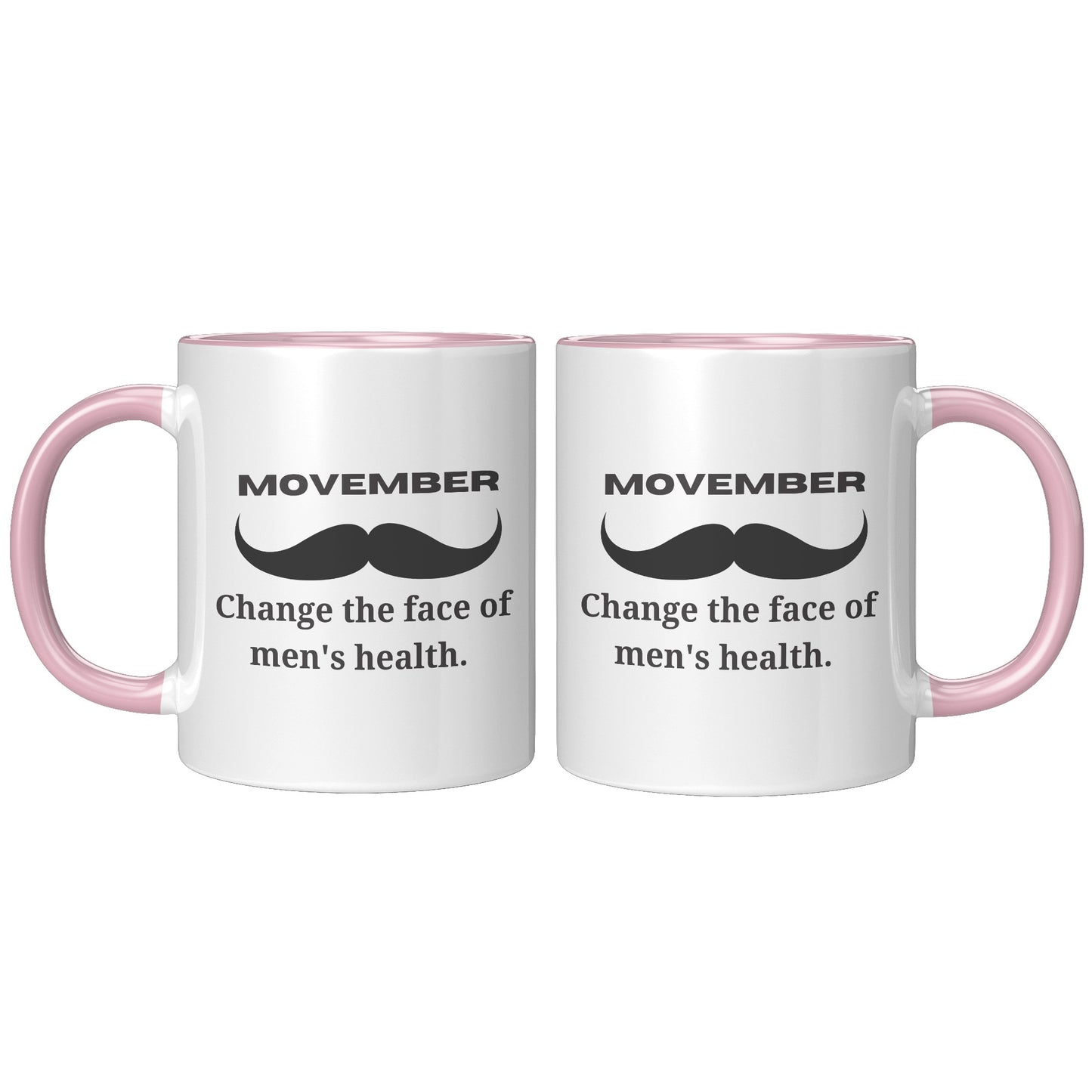 Mug Movember Change The Face Of Men's Health Both Side