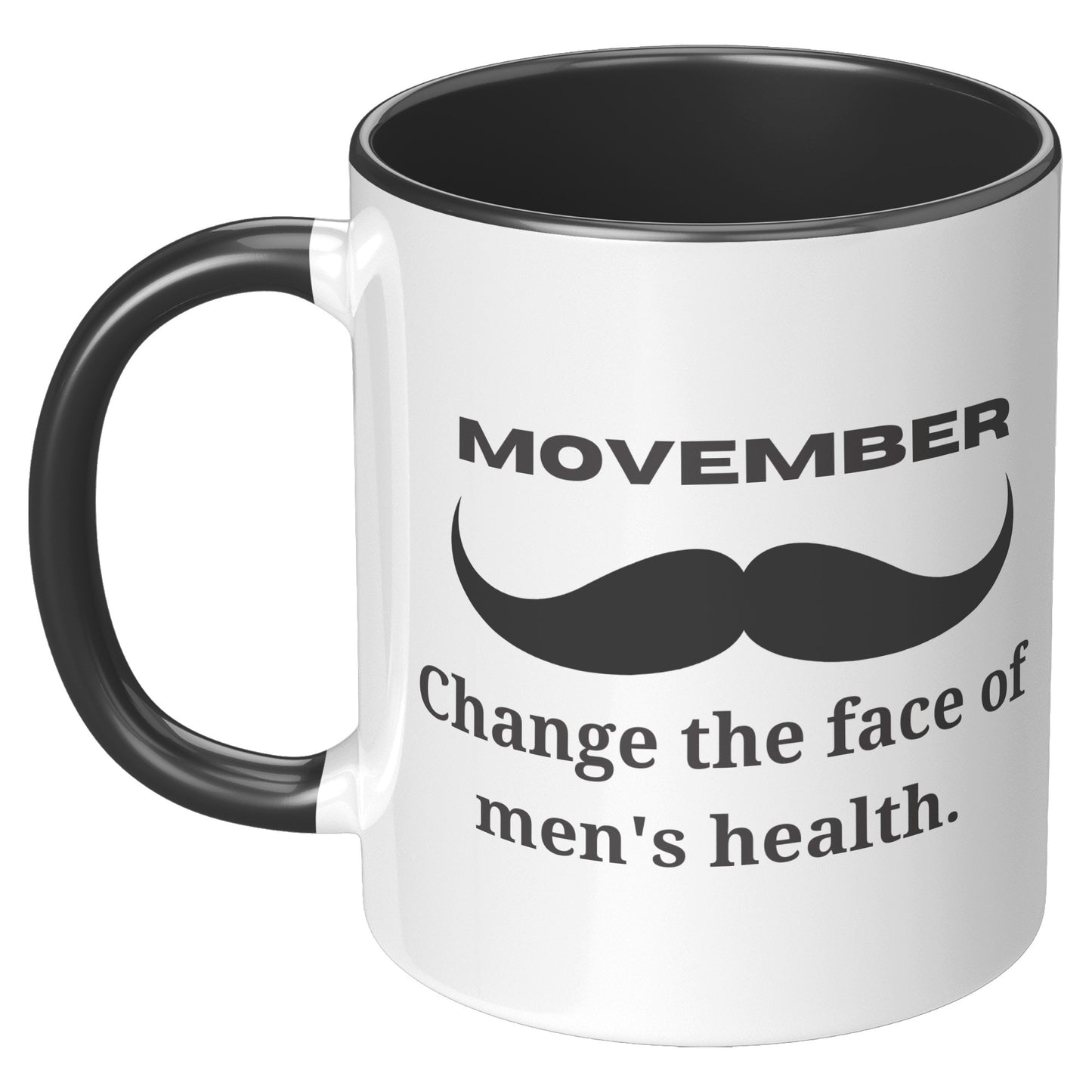 Mug Movember Change The Face Of Men's Health Both Side