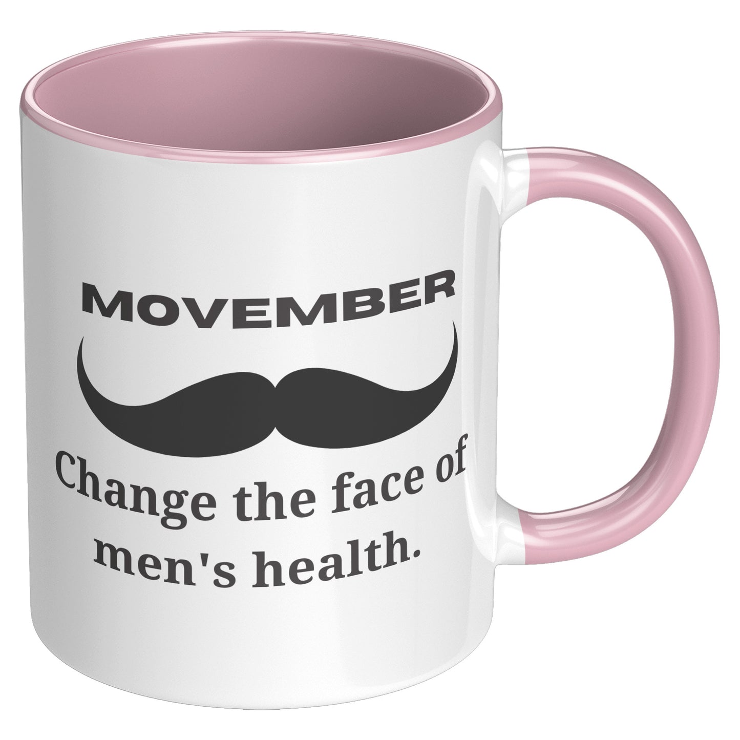 Mug Movember Change The Face Of Men's Health Both Side