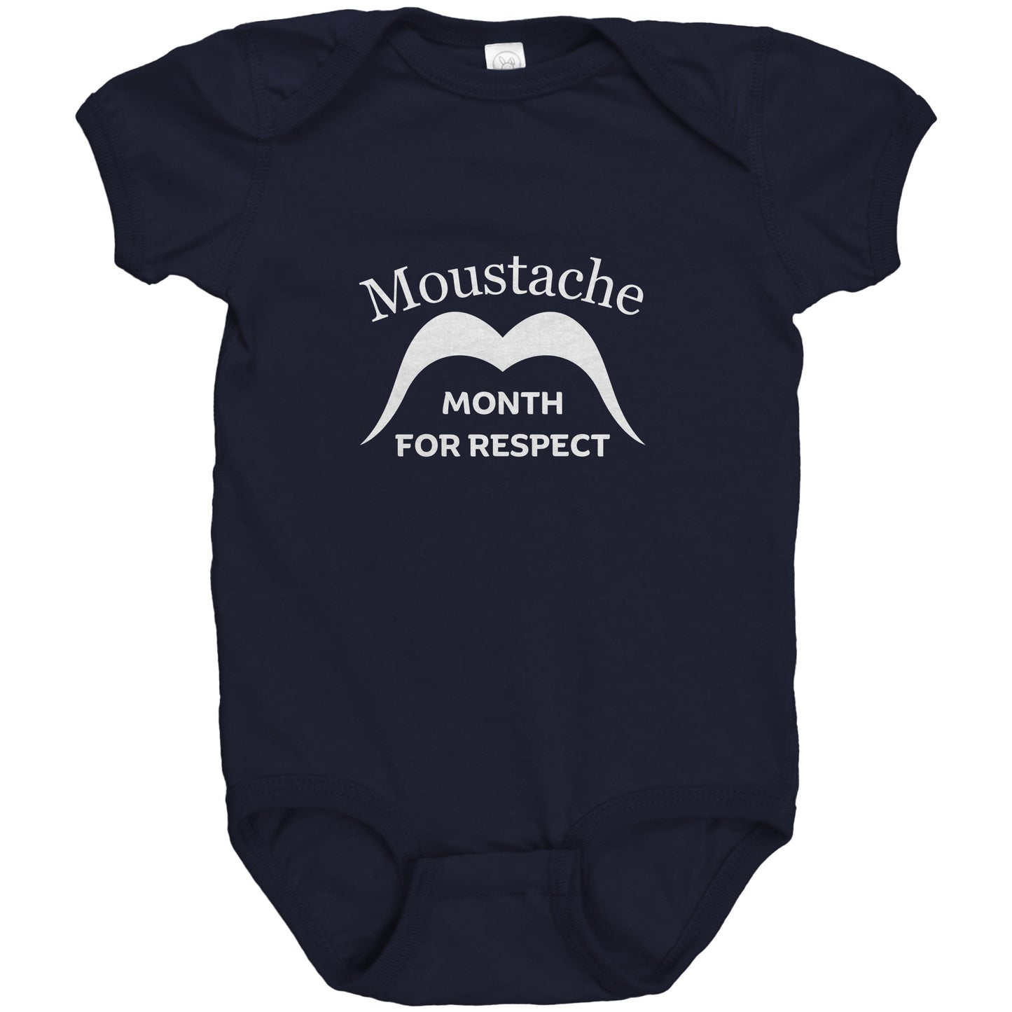 Rabbit Skins Baby Bodysuit Movember Month For Respect