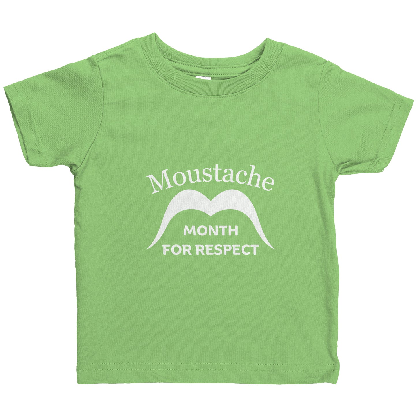 Rabbit Skins Infant Shirt Movember Moustache Month For Respect