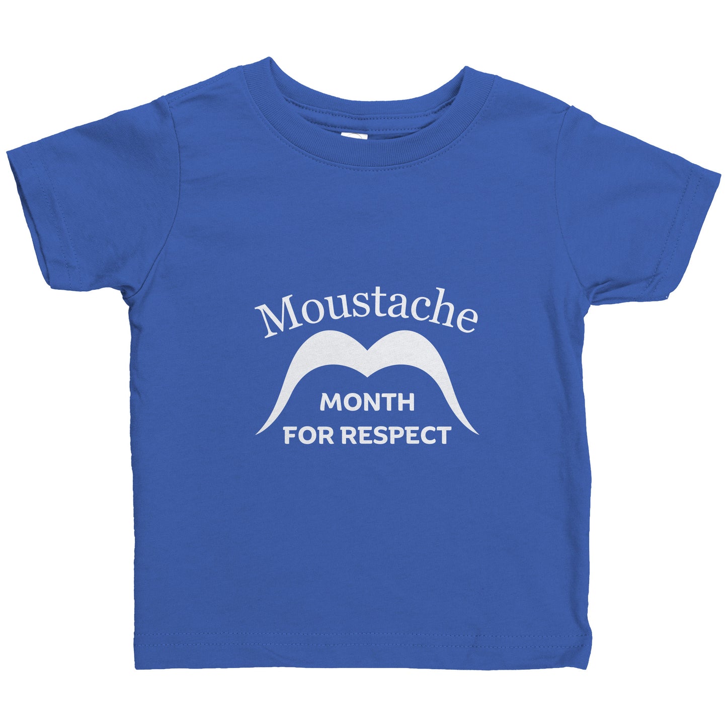 Rabbit Skins Infant Shirt Movember Moustache Month For Respect
