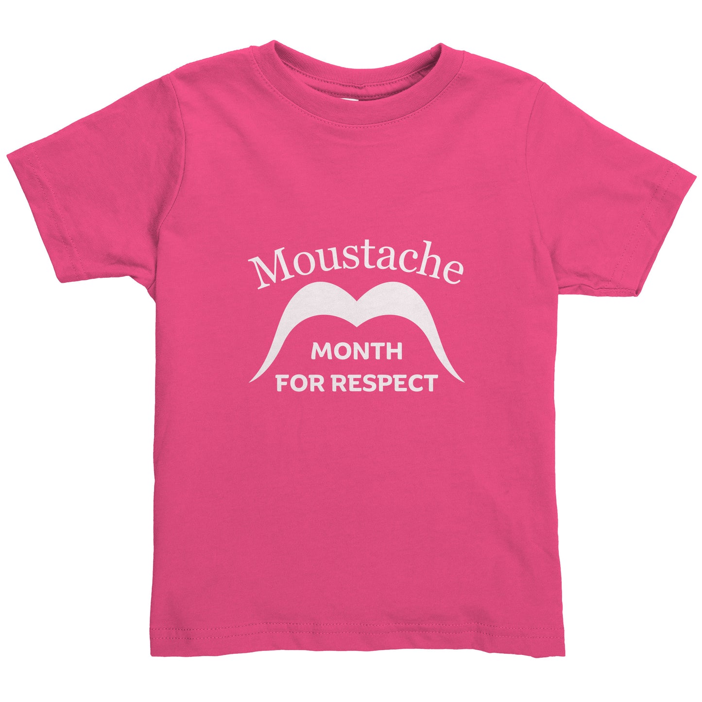 Rabbit Skins Toddler Shirt Front Movember Month Of Respect
