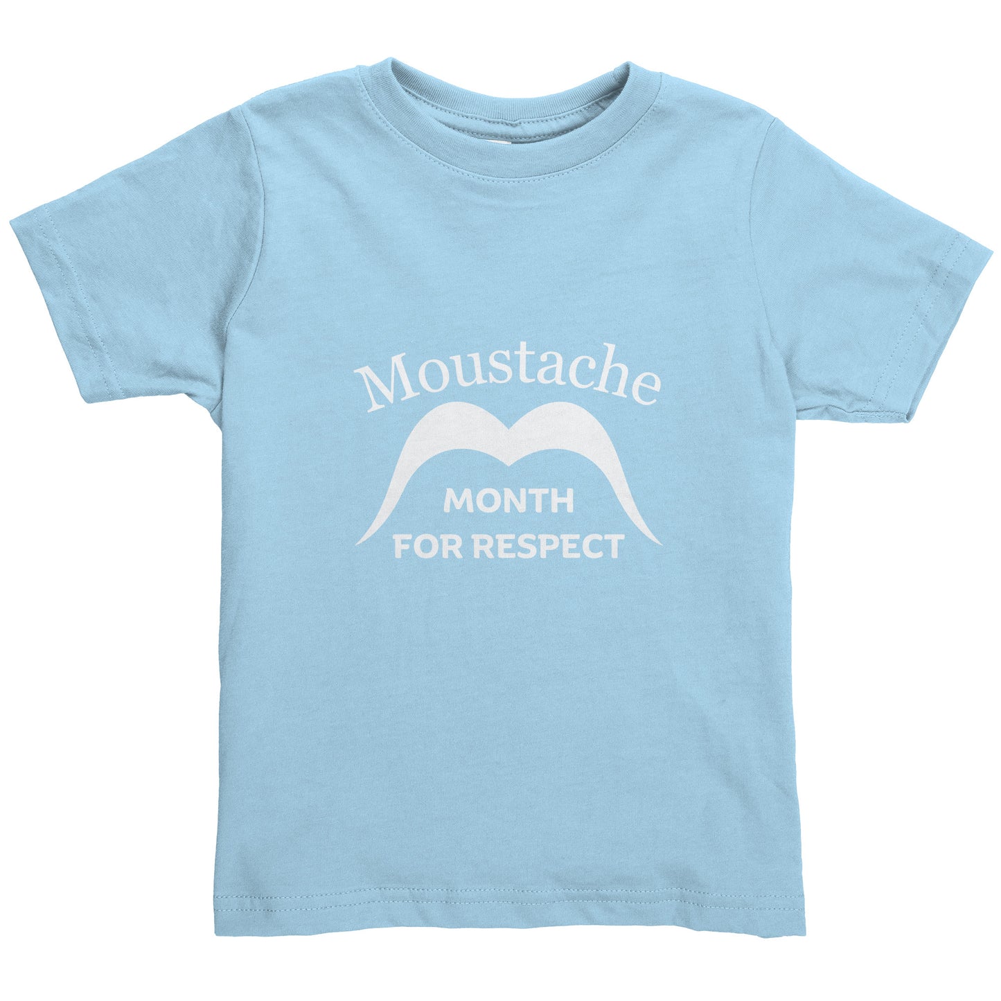 Rabbit Skins Toddler Shirt Front Movember Month Of Respect