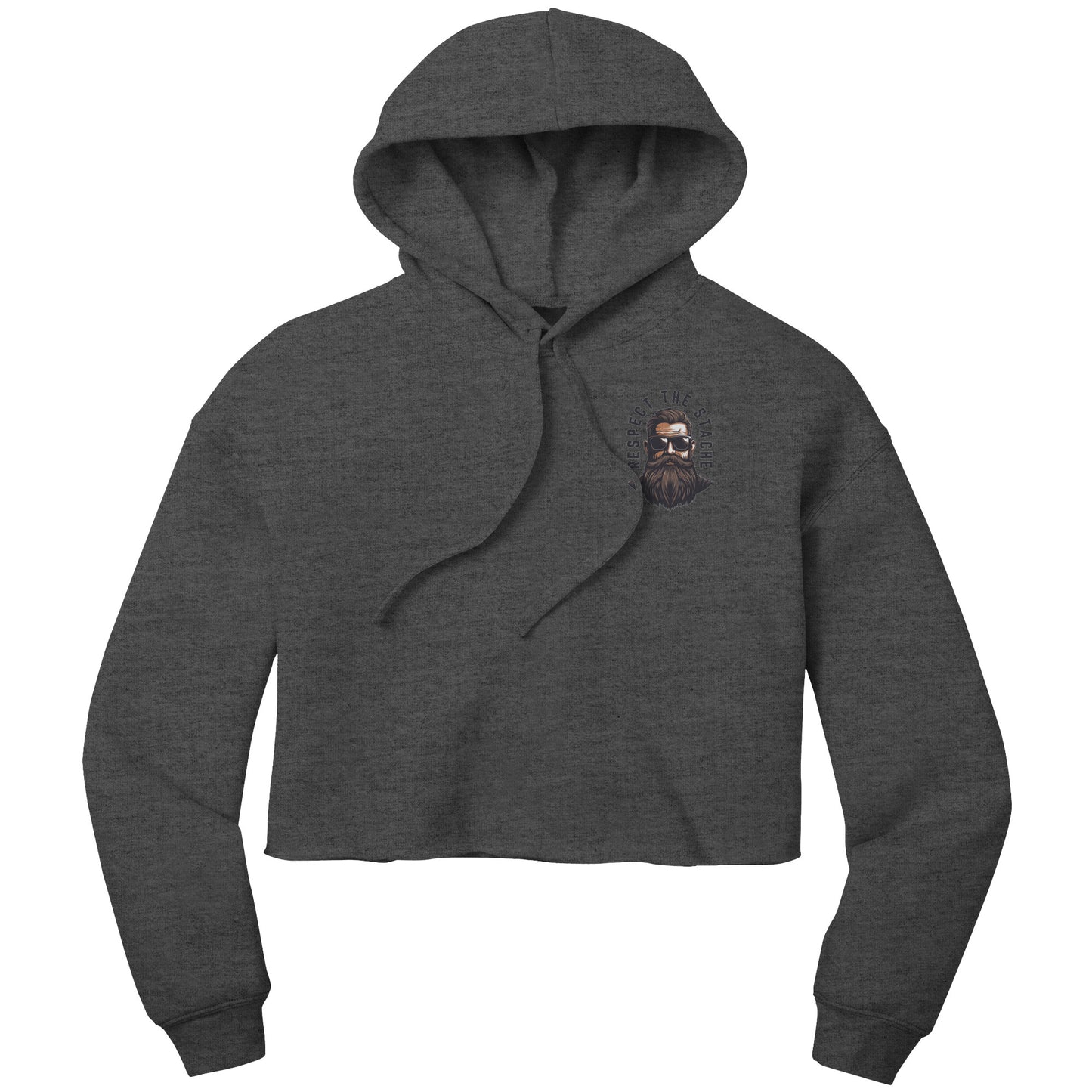 Respect The Stache Fleece Hoodie