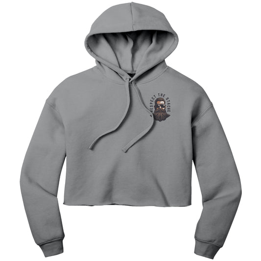 Respect The Stache Fleece Hoodie
