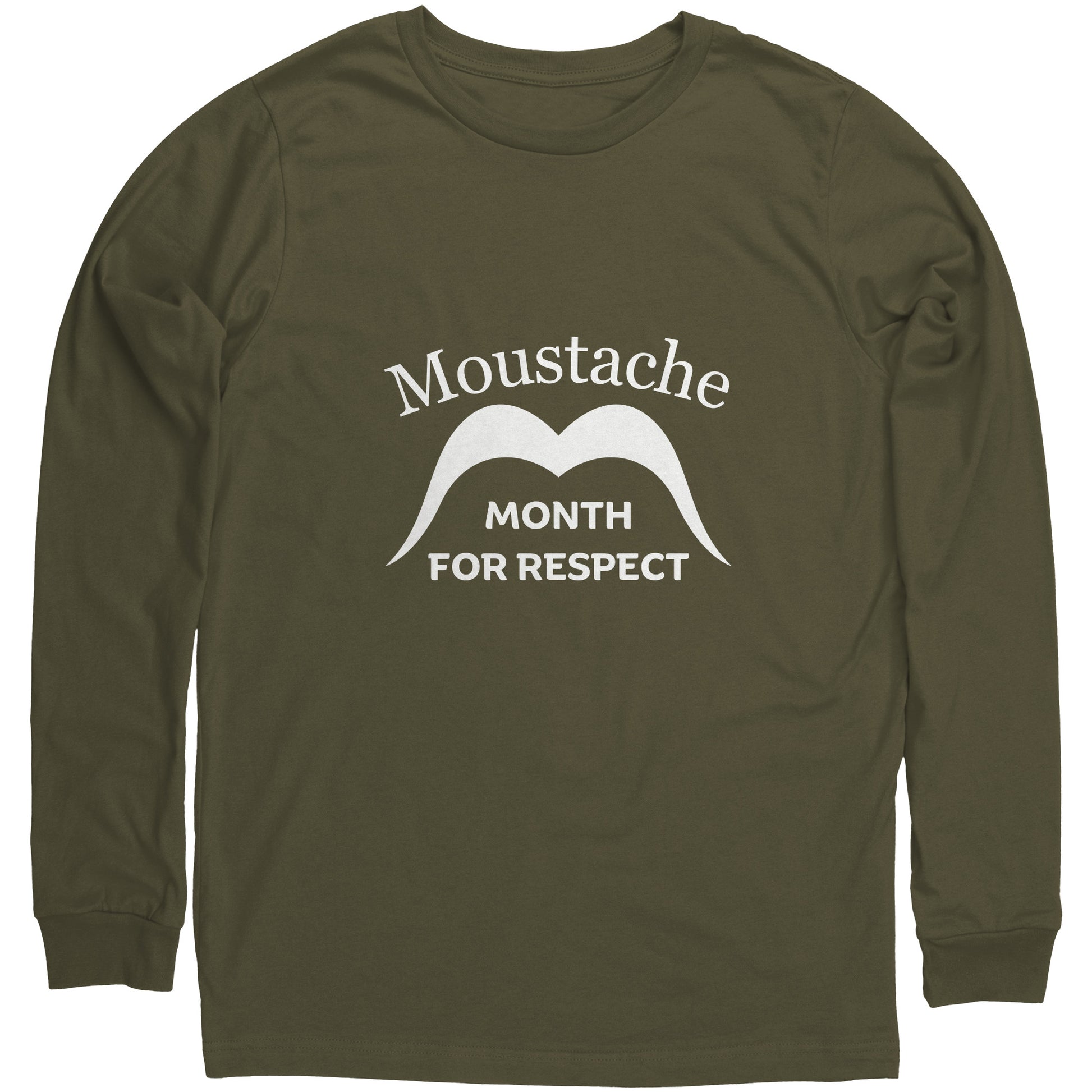 Unisex Long Sleeve Shirt Ready to rock that stache for a cause? It's Movember. Show off your facial flair, raise funds and help tackle prostate cancer, testicular cancer, mental health challenges, and more. Mo' Party!🧔 Start conversations and help change lives. Together, we'll Mo've mountains. 🏔️ Join Movember!  Shop now at Emporium Discounts 