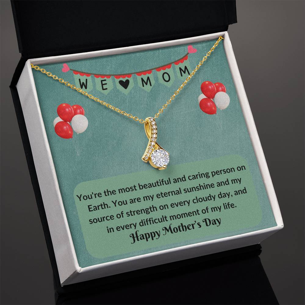Alluring Beauty Necklace (Yellow & White Gold Variants)