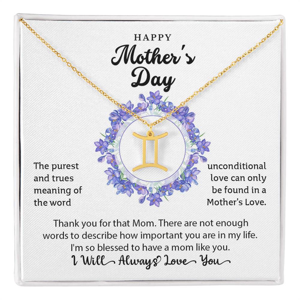 Zodiac Symbol Necklace