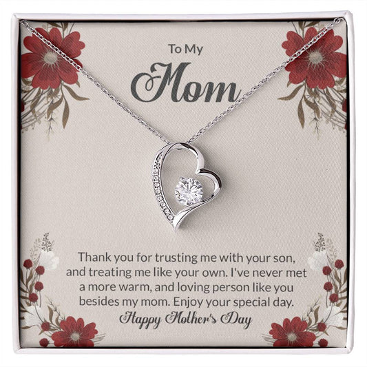 Happy Mother's Day Forever Love Necklace