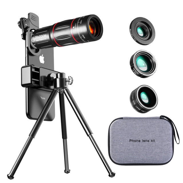 4 In 1 Macro Lens Set for Smartphone