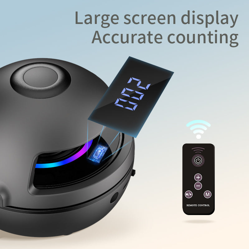 Smart Rope Skipping Machine Smart Jump Rope Machine 10-level Speed Adjustment Led Seven-color Light Wireless Music Function Emporium Discounts 5 Daily Gadget Offer 2023