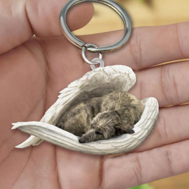 Dog Sleeping Angel Keychains Emporium  Discounts 