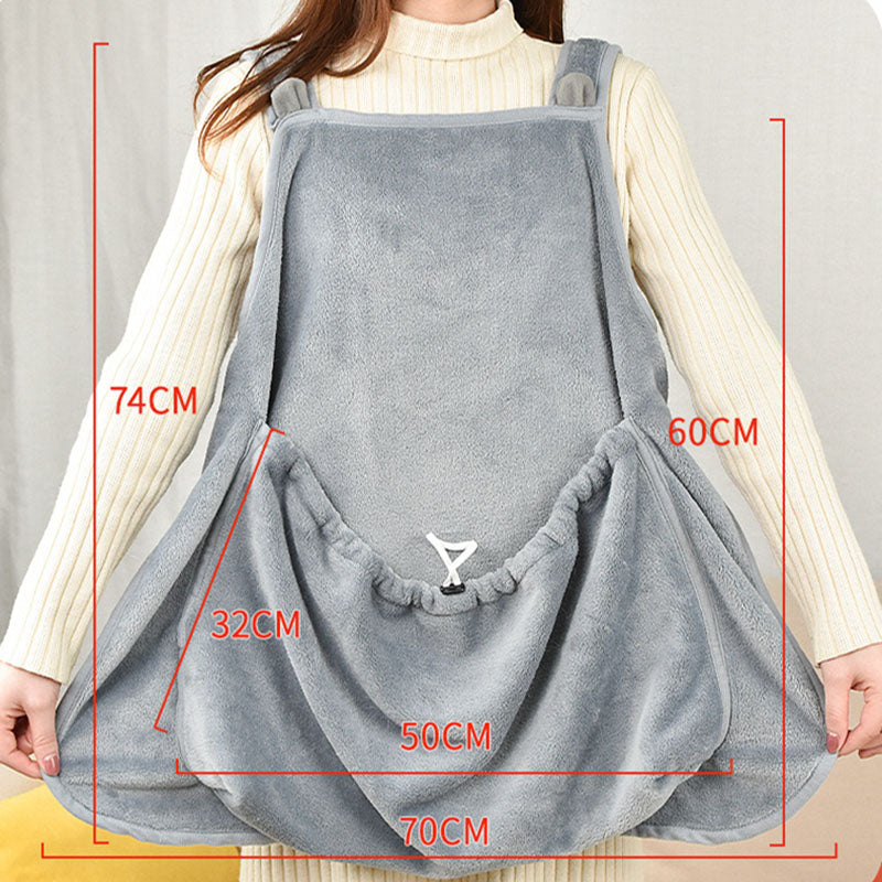 Products Touch The Cat Clothes Pets Apron Non-stick Anti-grab Soft Plush Camisole Pinafore For Pets Emporium Discounts