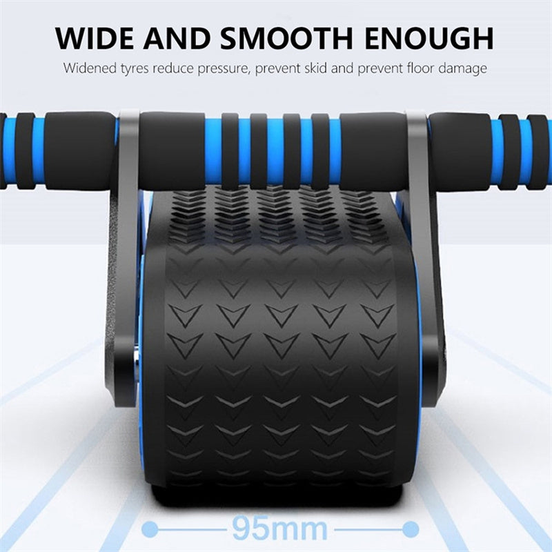 Double Wheel Abdominal Exerciser Women Men Automatic Rebound Ab Wheel Roller Waist Trainer Gym Sports Home Exercise Devices Emporium Discounts 5 Daily Products Or Gadgets Come in different colours